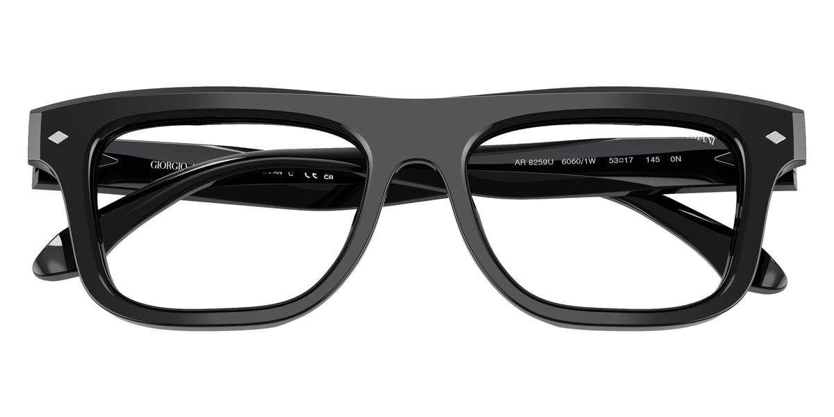 GIORGIO ARMANI AR8259U 60601W 53 - Black / Clear #id:ar8259u60601w_s:100120