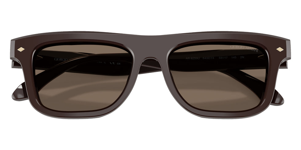 GIORGIO ARMANI AR8259U 643273 53 - Brown / Brown #id:ar8259u643273_s:106120