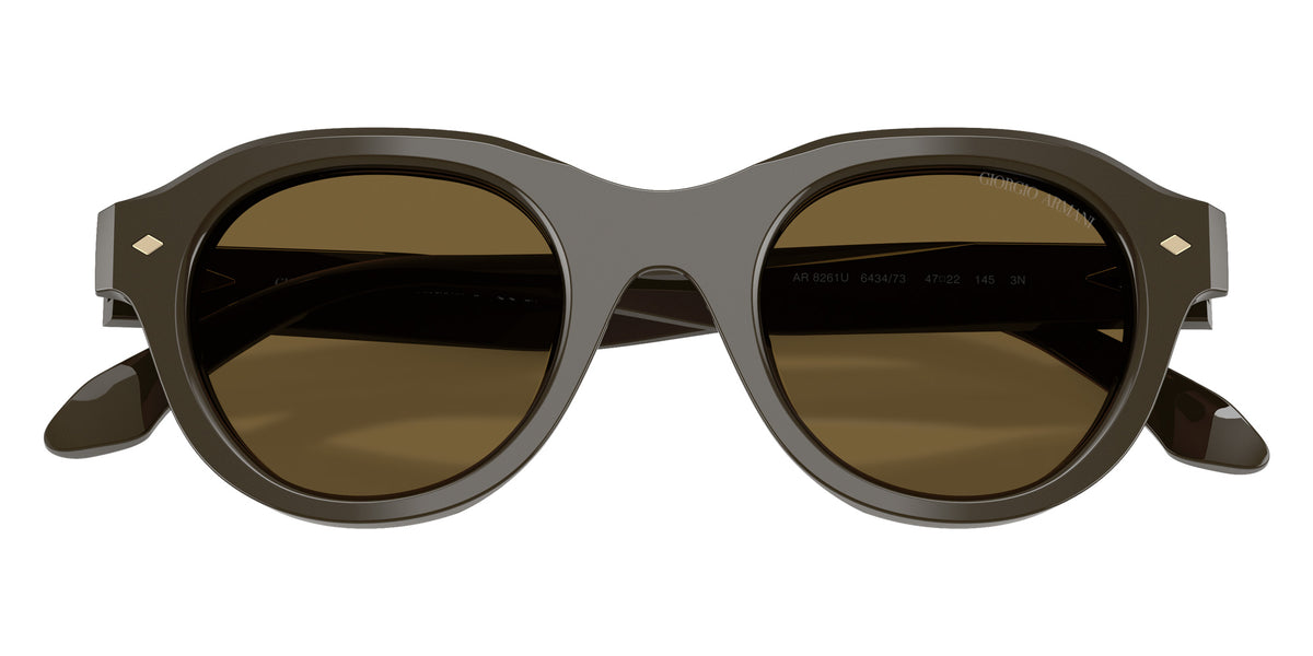 GIORGIO ARMANI AR8261U 643473 47 - Green / Dark Brown #id:ar8261u643473_s:108120