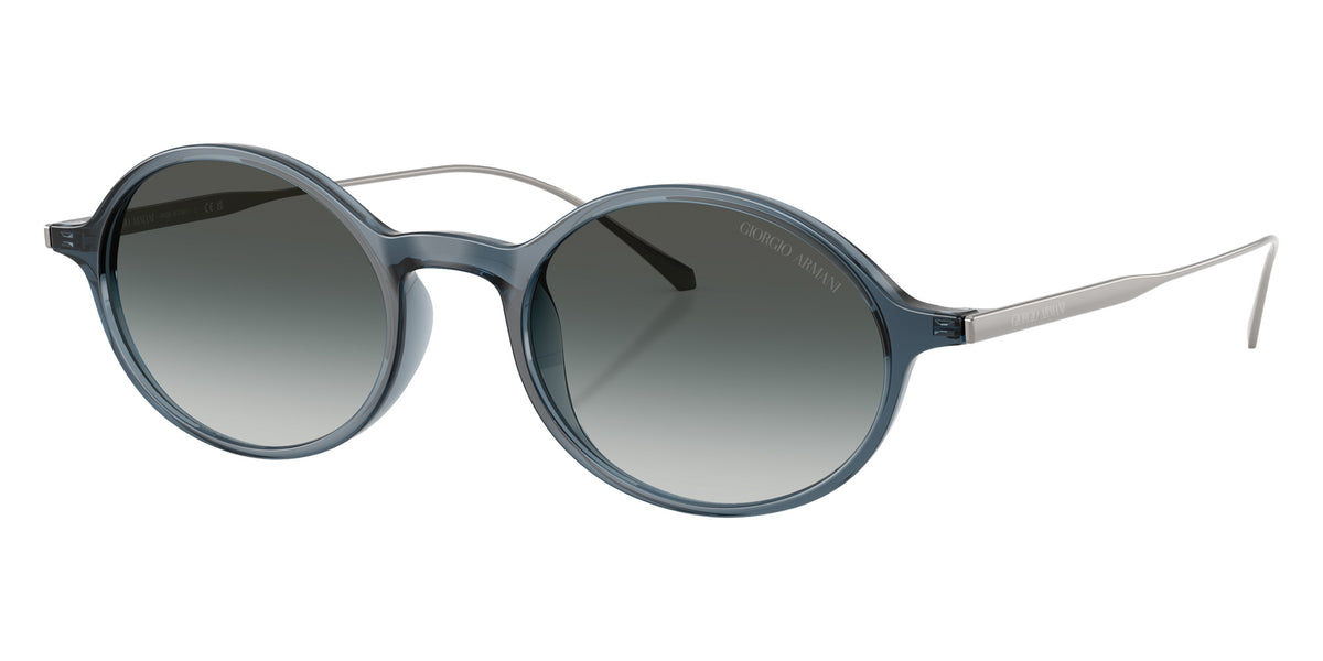 GIORGIO ARMANI AR8263U 648572 50 - Transparent Blue / Smoke Gradient Green #id:ar8263u648572_s:106105