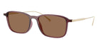 GIORGIO ARMANI AR8264U 648773 53 - Transparent Burgundy / Dark Brown #id:ar8264u648773_s:102105