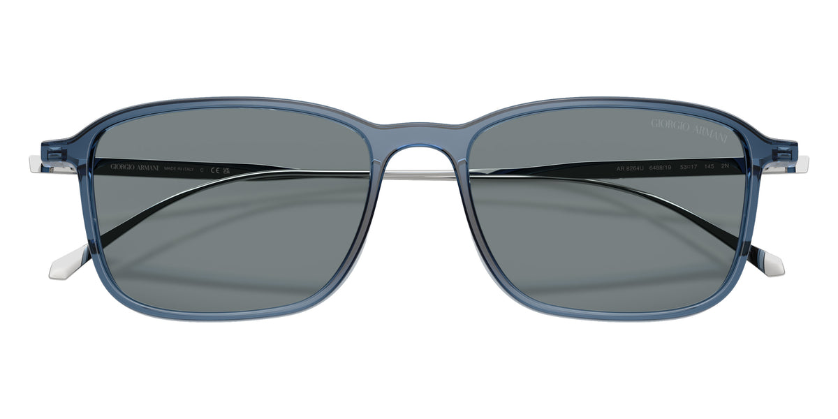 GIORGIO ARMANI AR8264U 648819 53 - Transparent Blue / Blue #id:ar8264u648819_s:104120