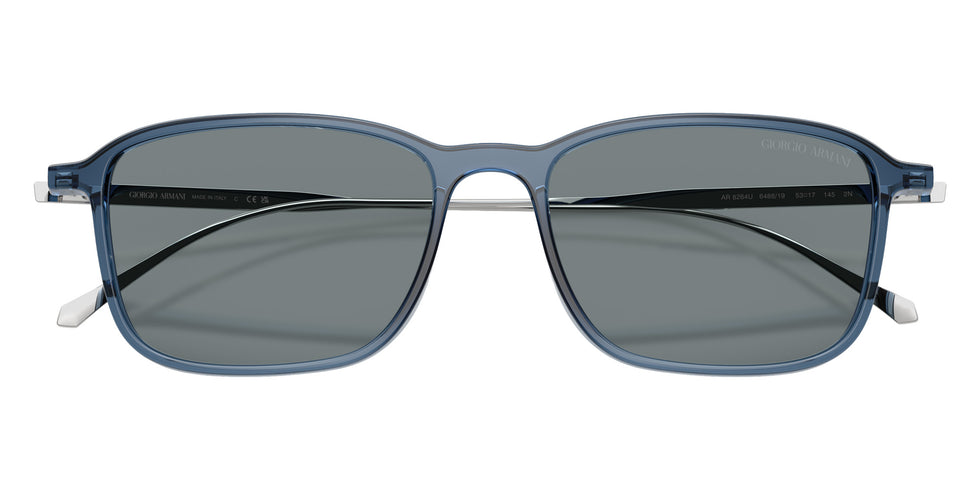 GIORGIO ARMANI AR8264U 648819 53 - Transparent Blue / Blue #id:ar8264u648819_s:104120
