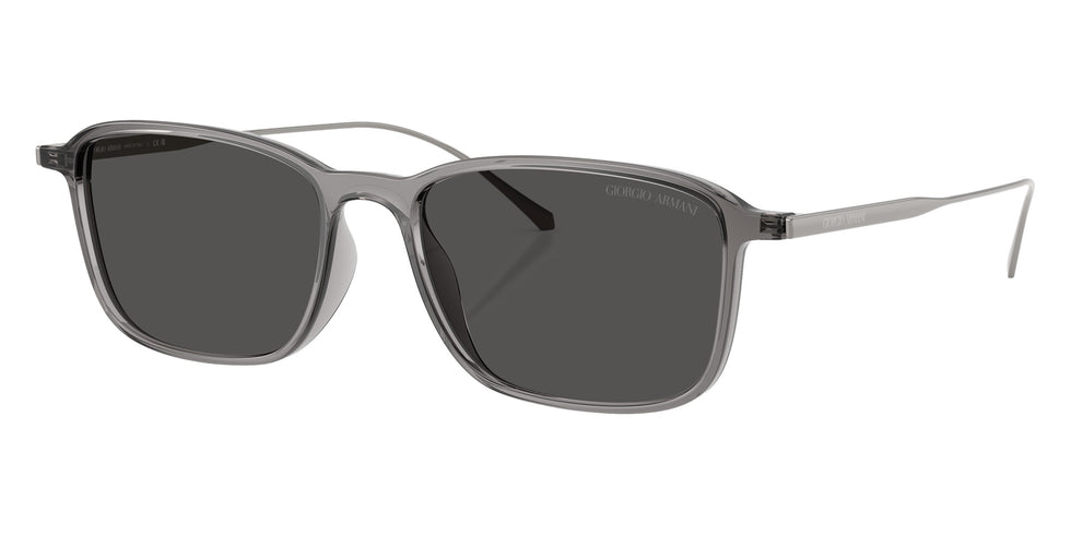 GIORGIO ARMANI AR8264U 648987 53 - Transparent Gray / Dark Gray #id:ar8264u648987_s:106105