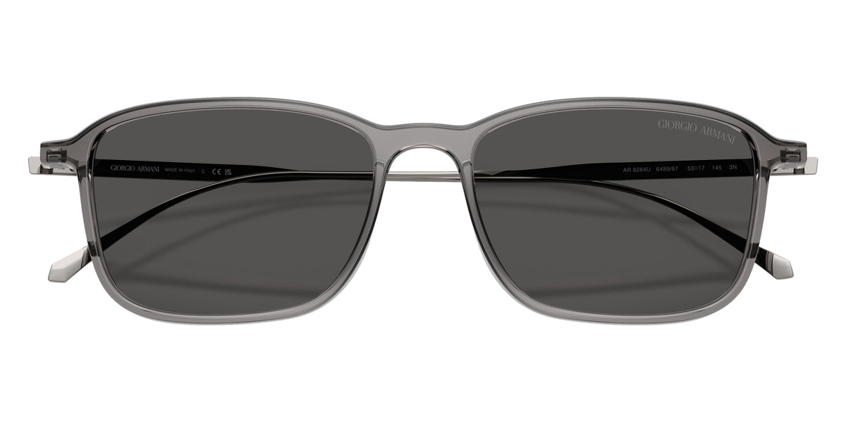 GIORGIO ARMANI AR8264U 648987 53 - Transparent Gray / Dark Gray #id:ar8264u648987_s:106120
