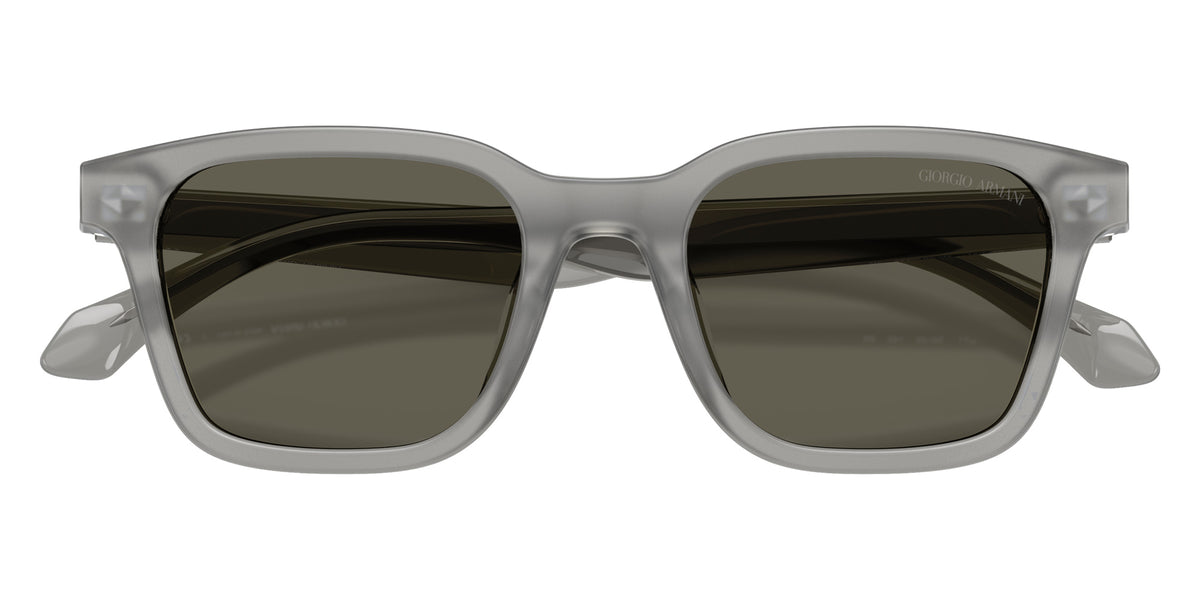 GIORGIO ARMANI AR8265U 647471 50 - Matte Transparent Gray / Dark Brown #id:ar8265u647471_s:102120