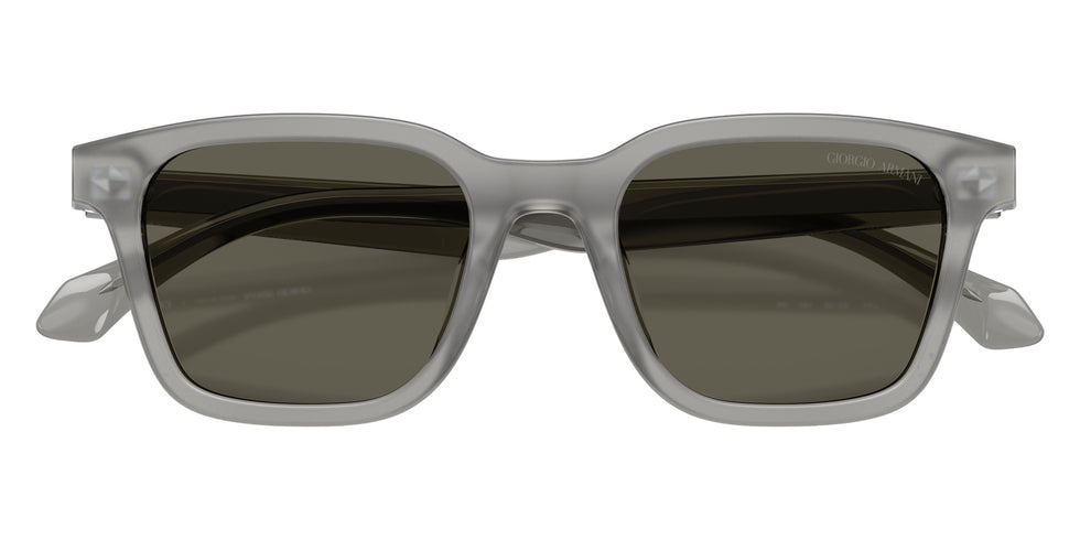 GIORGIO ARMANI AR8265U 647471 50 - Matte Transparent Gray / Dark Brown #id:ar8265u647471_s:102120