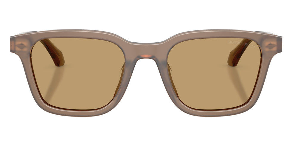 GIORGIO ARMANI AR8265U 647573 50 - Matte Transparent Brown / Brown #id:ar8265u647573_s:104100