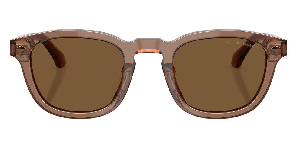GIORGIO ARMANI AR8266U 646973 49 - Transparent Mink Brown / Brown #id:ar8266u646973_s:100100