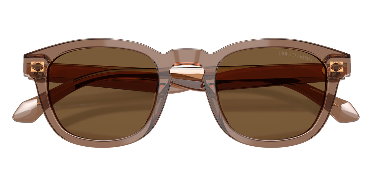 GIORGIO ARMANI AR8266U 646973 49 - Transparent Mink Brown / Brown #id:ar8266u646973_s:100120
