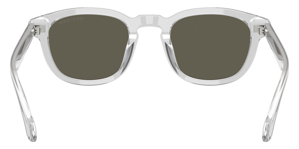 GIORGIO ARMANI AR8266U 647071 49 - Transparent Gray / Dark Brown #id:ar8266u647071_s:102115