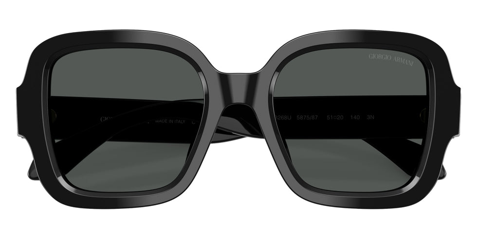 GIORGIO ARMANI AR8268U 587587 51 - Black / Dark Gray #id:ar8268u587587_s:100120