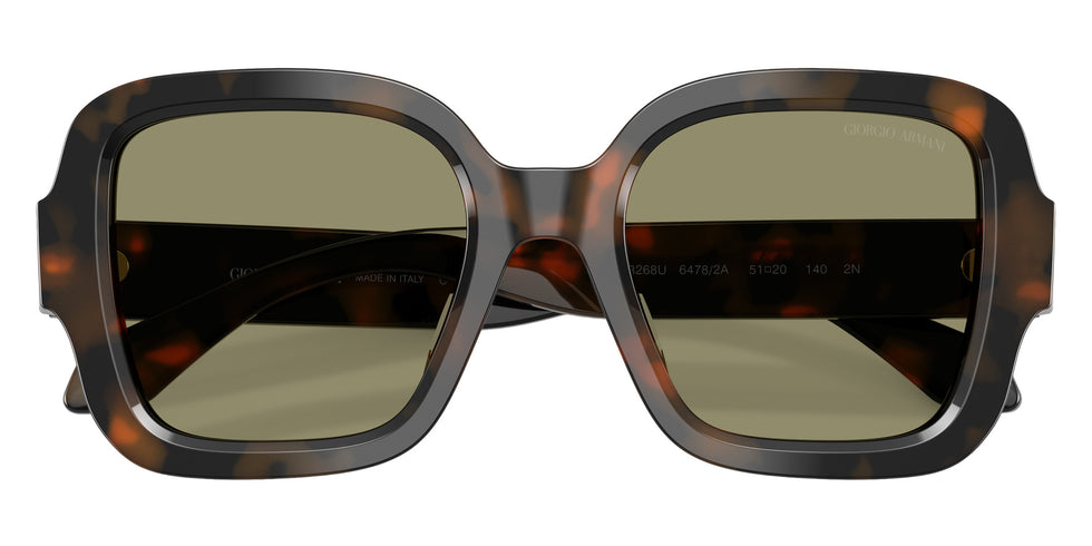 GIORGIO ARMANI AR8268U 64782A 51 - Brown Tortoise / Green #id:ar8268u64782a_s:102120