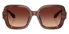 GIORGIO ARMANI AR8268U 647913 51 - Striped Burgundy / Gradient Brown #id:ar8268u647913_s:104100