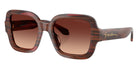 GIORGIO ARMANI AR8268U 647913 51 - Striped Burgundy / Gradient Brown #id:ar8268u647913_s:104105