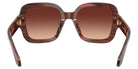 GIORGIO ARMANI AR8268U 647913 51 - Striped Burgundy / Gradient Brown #id:ar8268u647913_s:104115