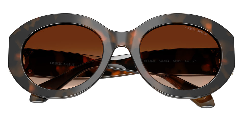 GIORGIO ARMANI AR8269U 647874 54 - Brown Tortoise / Brown Gradient #id:ar8269u647874_s:104120