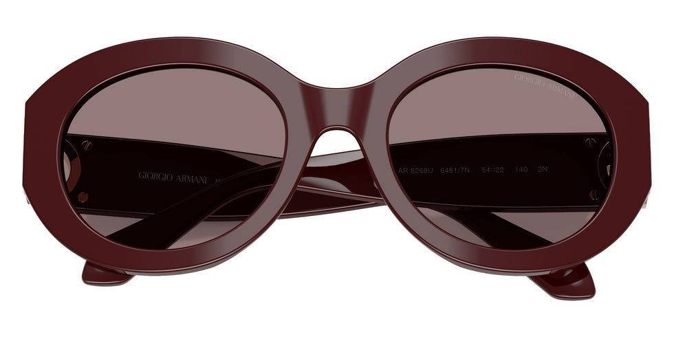 GIORGIO ARMANI AR8269U 64817N 54 - Solid Deep Burgundy / Dark Purple #id:ar8269u64817n_s:106120