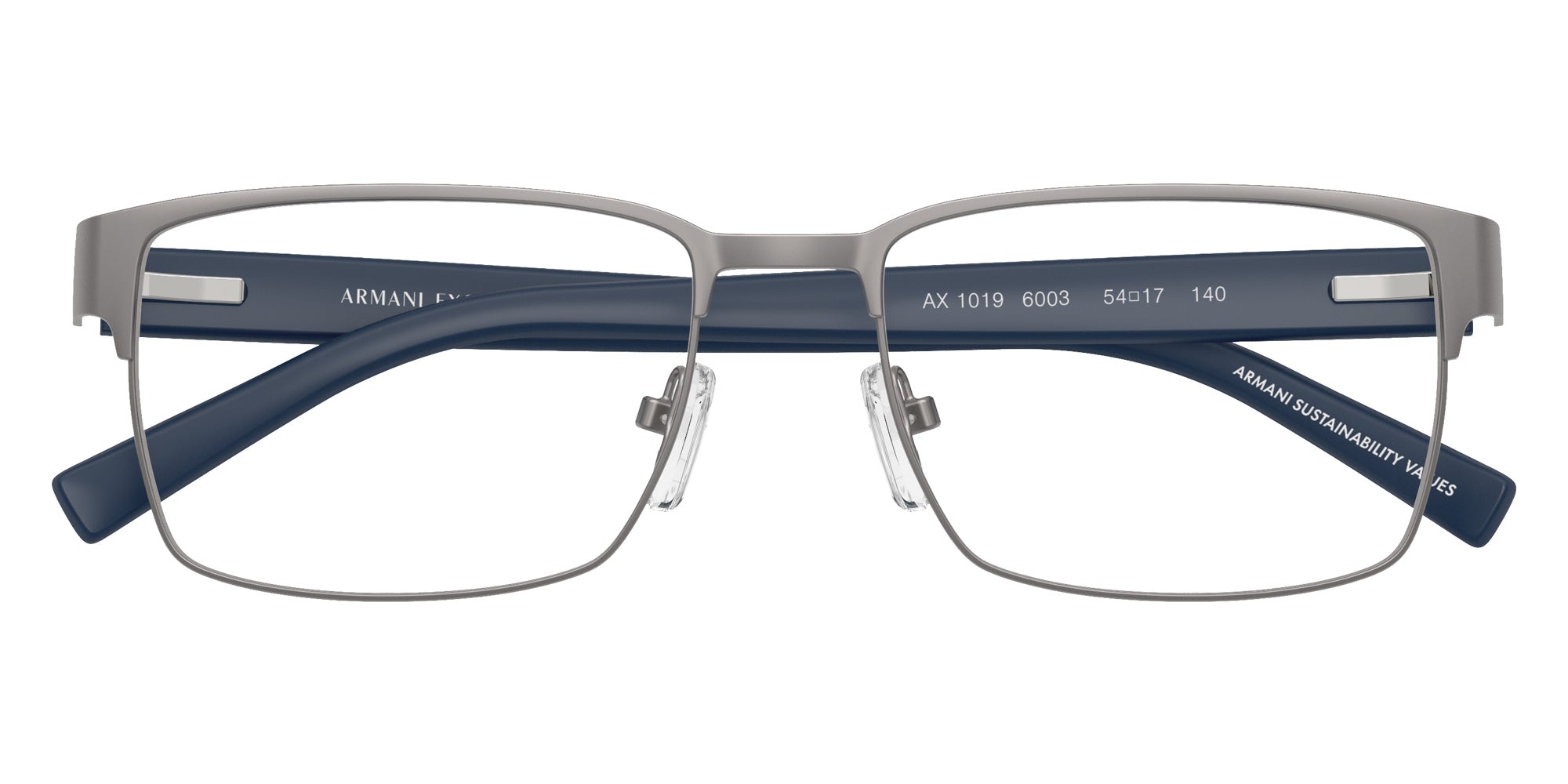 ARMANI EXCHANGE AX1019 Square Eyeglasses | EyeOns.com