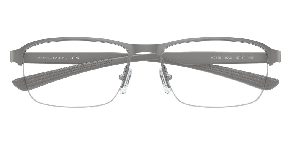 ARMANI EXCHANGE AX1061 6003 57 - Matte Gunmetal #id:ax10616003_s:100120