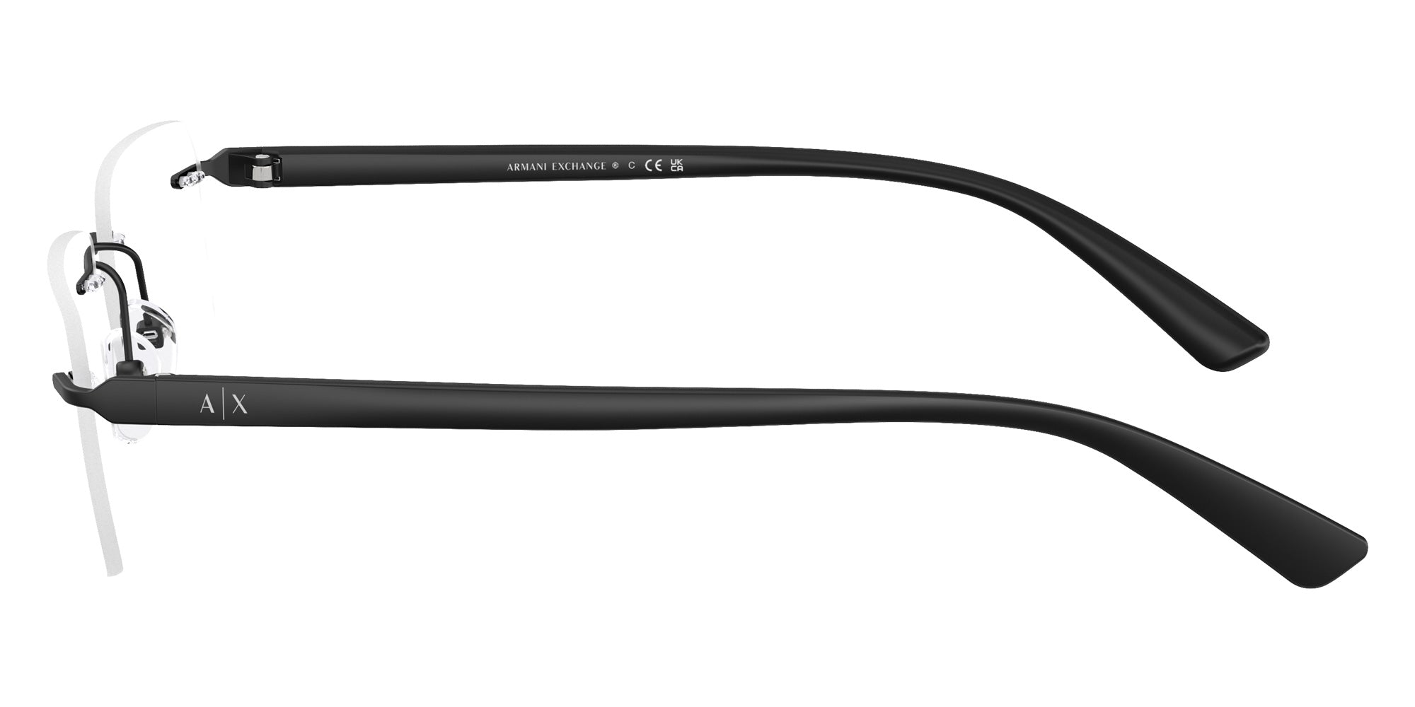 ARMANI EXCHANGE AX1064 Rectangle Eyeglasses | EyeOns.com