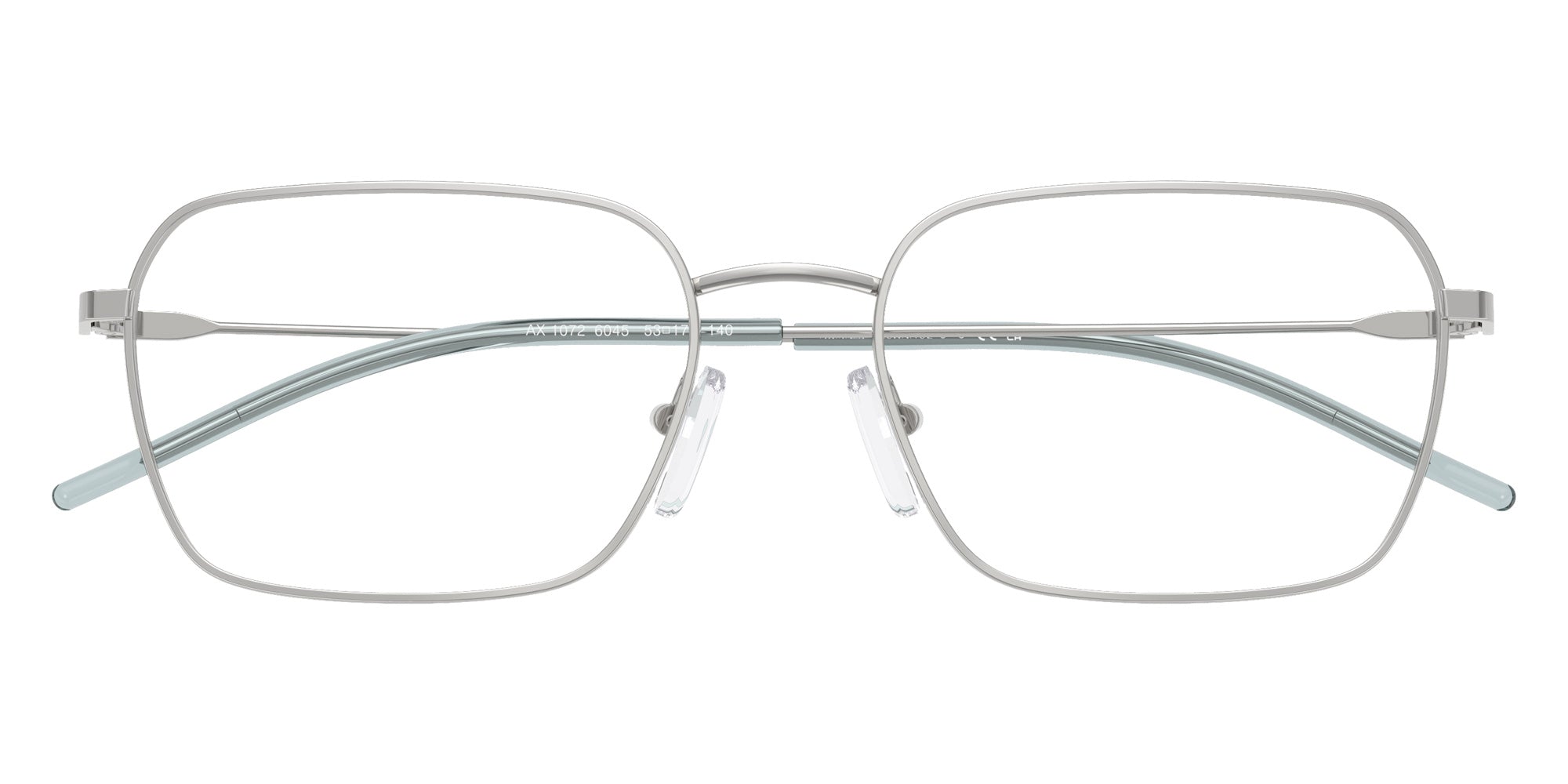 ARMANI EXCHANGE AX1072 6045 53 - Shiny Silver #id:ax10726045_s:102120