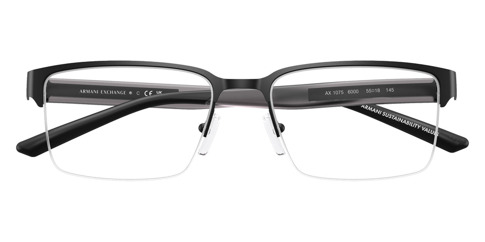 ARMANI EXCHANGE AX1075 6000 55 - Matte Black #id:ax10756000_s:100100
