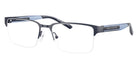 ARMANI EXCHANGE AX1075 6130 55 - Matte Blue #id:ax10756130_s:104105