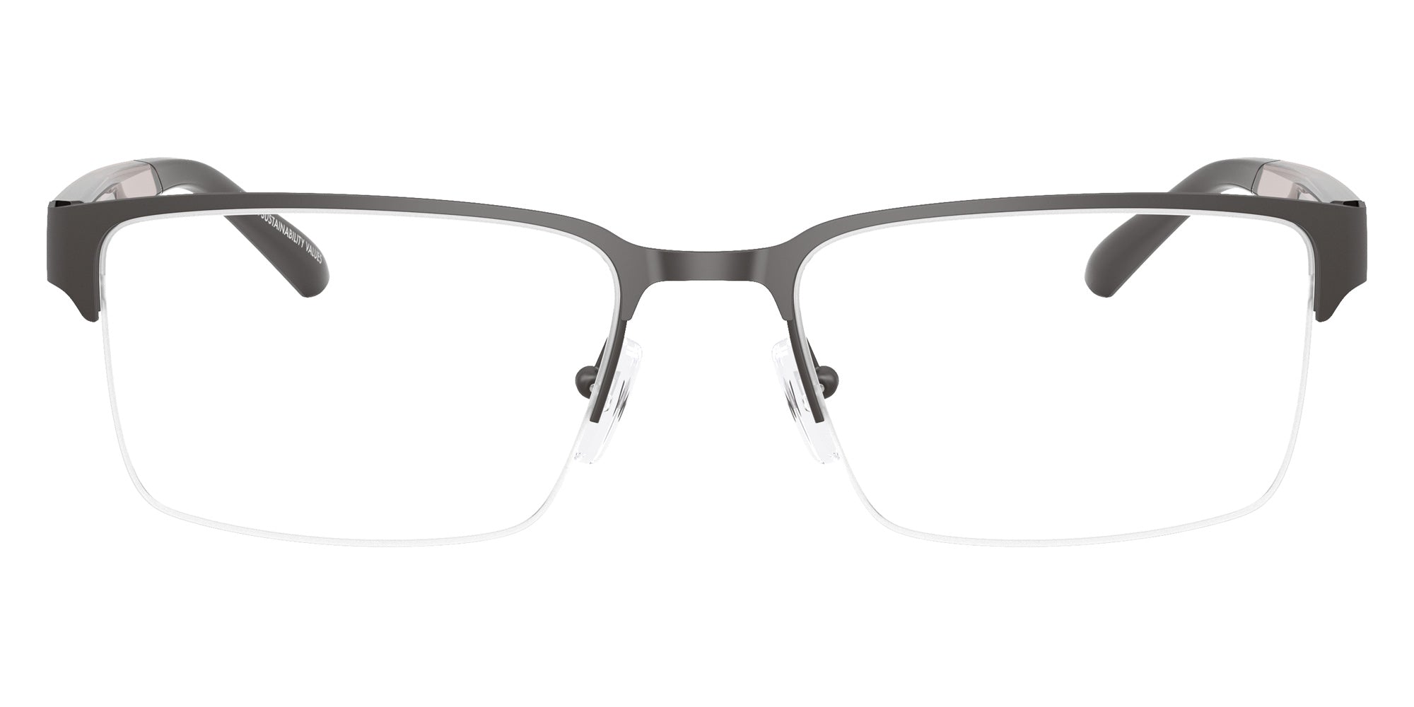 ARMANI EXCHANGE AX1075 Rectangle Eyeglasses | EyeOns.com
