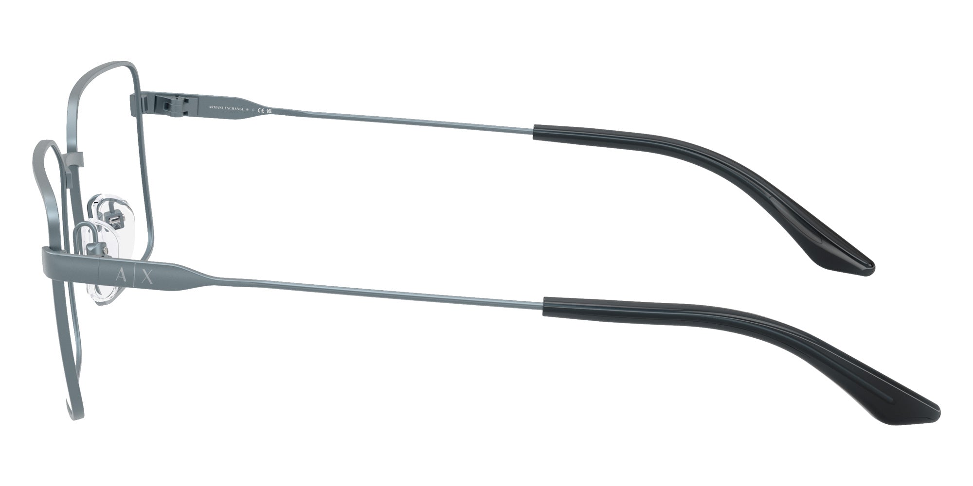 ARMANI EXCHANGE AX1076 6132 57 - Metalized Matte Blue #id:ax10766132_s:104110