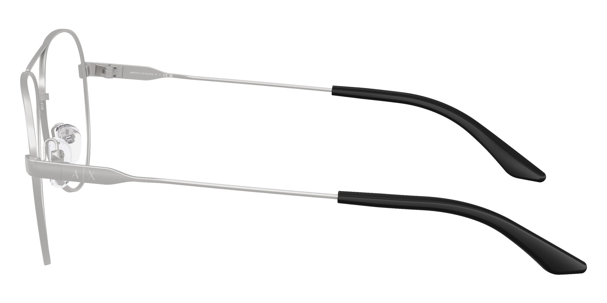 ARMANI EXCHANGE AX1077 6020 57 - Matte Silver #id:ax10776020_s:100110
