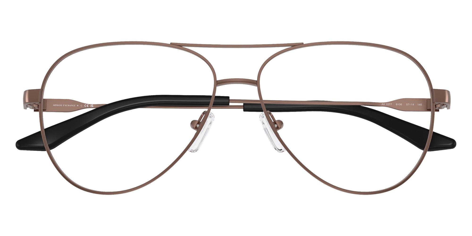 ARMANI EXCHANGE AX1077 6106 57 - Matte Bronze #id:ax10776106_s:102100