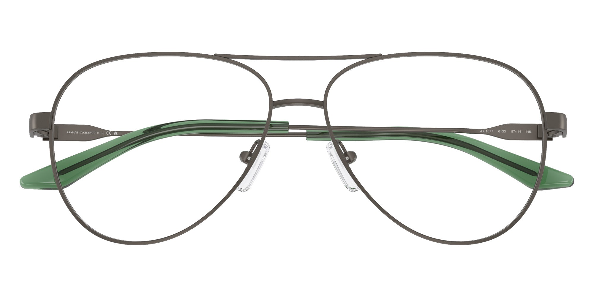 ARMANI EXCHANGE AX1077 Aviator Eyeglasses | EyeOns.com