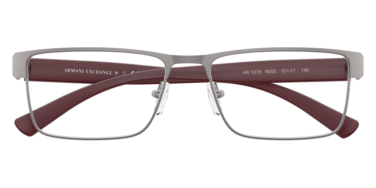 ARMANI EXCHANGE AX1078 6003 55 - Matte Gunmetal #id:ax10786003_s:104120
