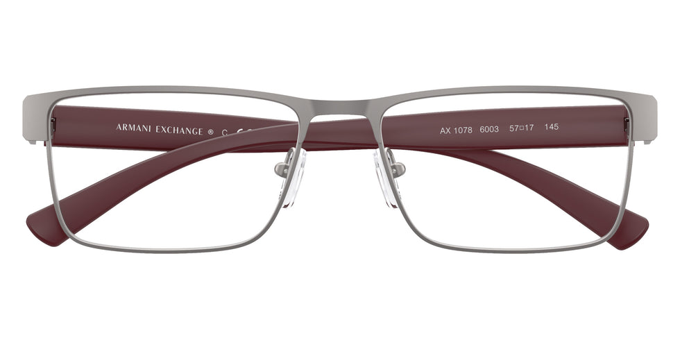 ARMANI EXCHANGE AX1078 6003 55 - Matte Gunmetal #id:ax10786003_s:104120