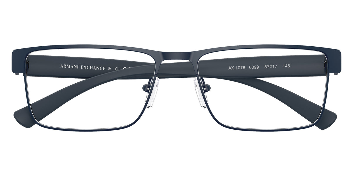 ARMANI EXCHANGE AX1078 6099 55 - Matte Blue #id:ax10786099_s:108120