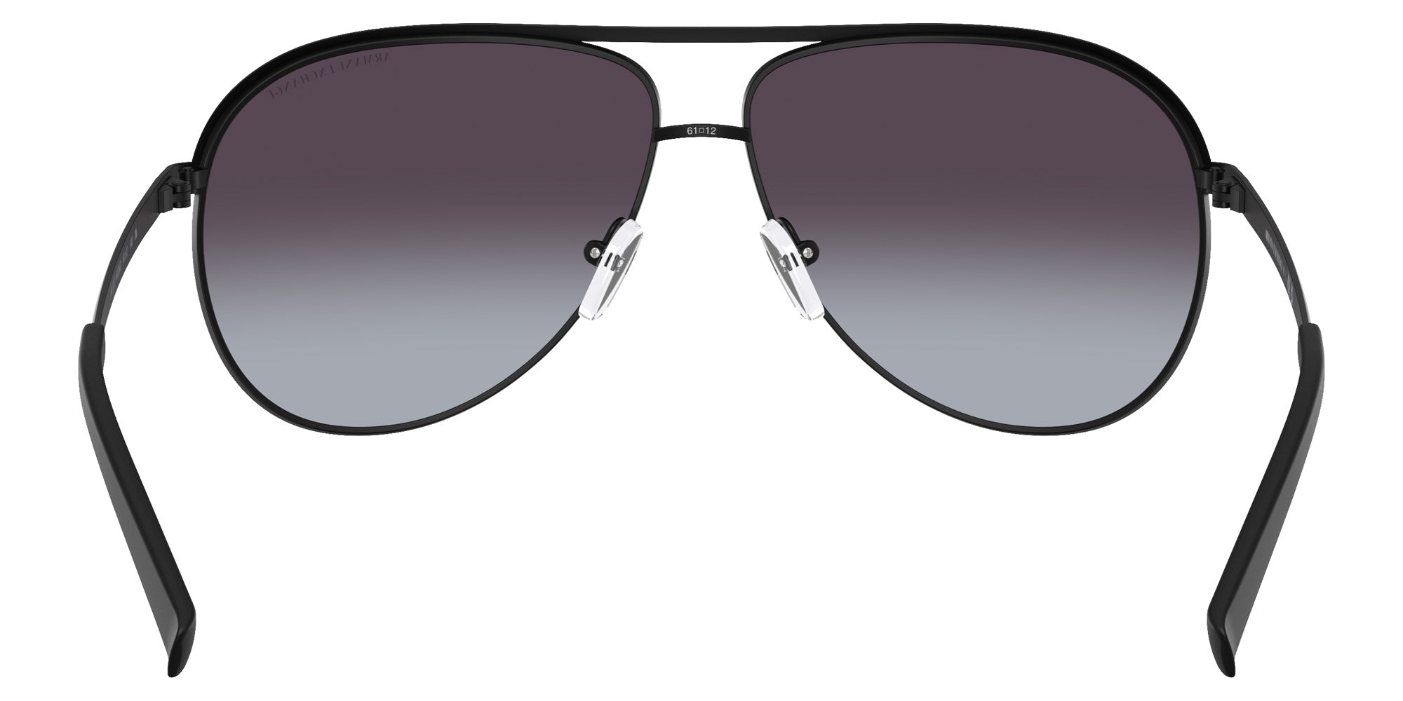 ARMANI EXCHANGE AX2002 60008G 61 - Matte Black / Gray Gradient #id:ax200260008g_s:100115
