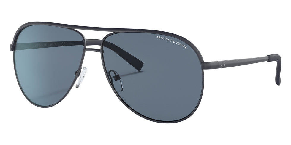 ARMANI EXCHANGE AX2002 60992V 61 - Matte Blue / Dark Blue Polarized #id:ax200260992v_s:100105