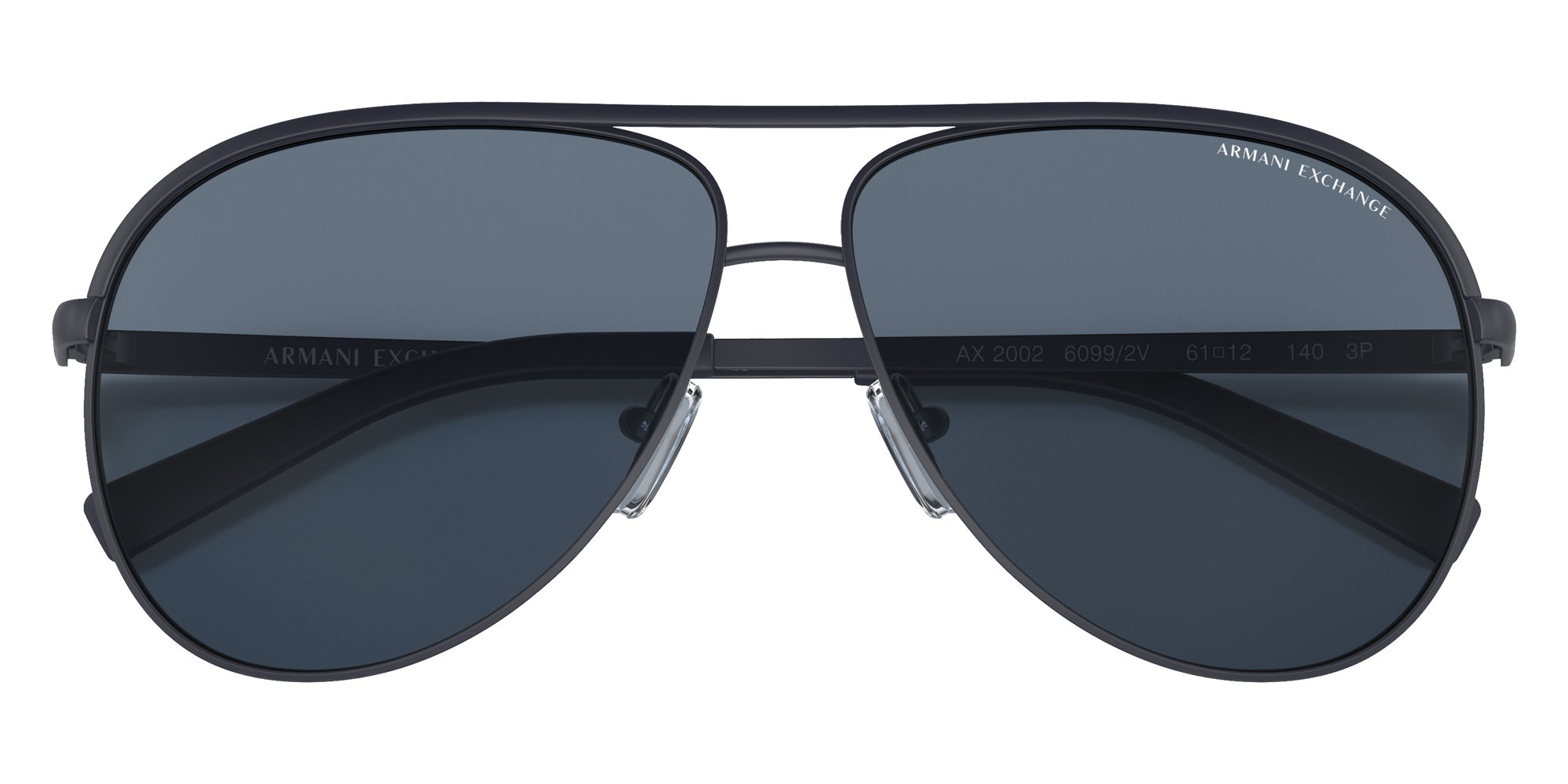 ARMANI EXCHANGE AX2002 60992V 61 - Matte Blue / Dark Blue Polarized #id:ax200260992v_s:100120