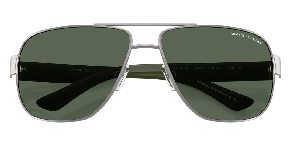 ARMANI EXCHANGE AX2012S 600371 62 - Matte Gunmetal #id:ax2012s600371_s:100100