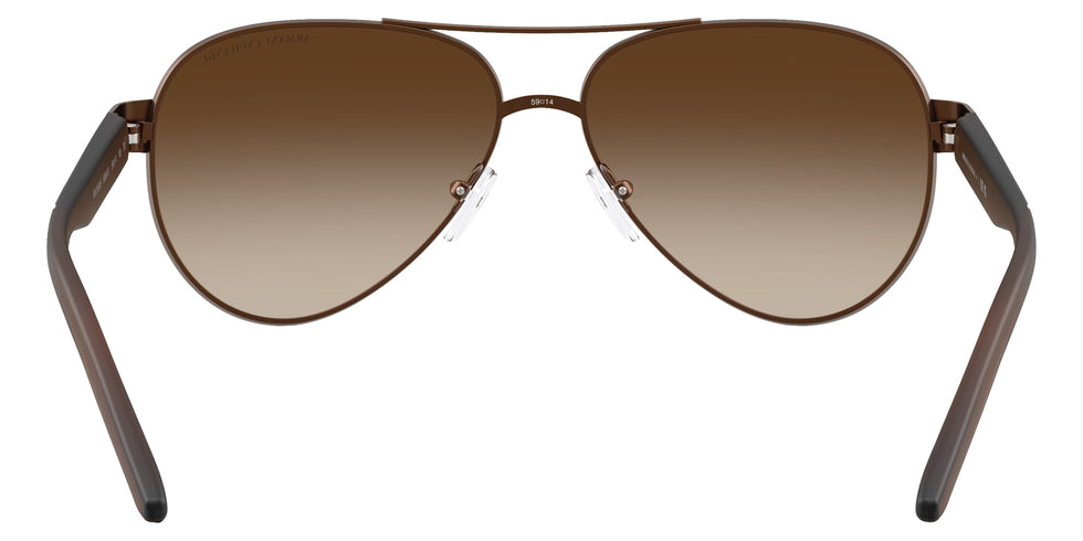 ARMANI EXCHANGE AX2034S 605813 59 - Matte Dark Brown #id:ax2034s605813_s:100115
