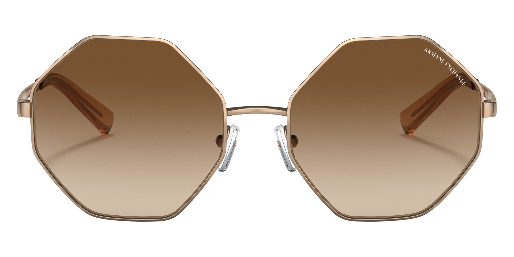 ARMANI EXCHANGE AX2035S 610313 55 - Rose Gold / Gradient Brown #id:ax2035s610313_s:100100