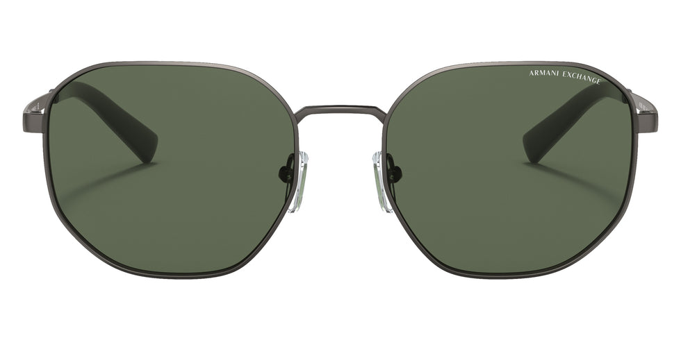 ARMANI EXCHANGE AX2036S 600371 56 - Matte Gunmetal / Green #id:ax2036s600371_s:100100