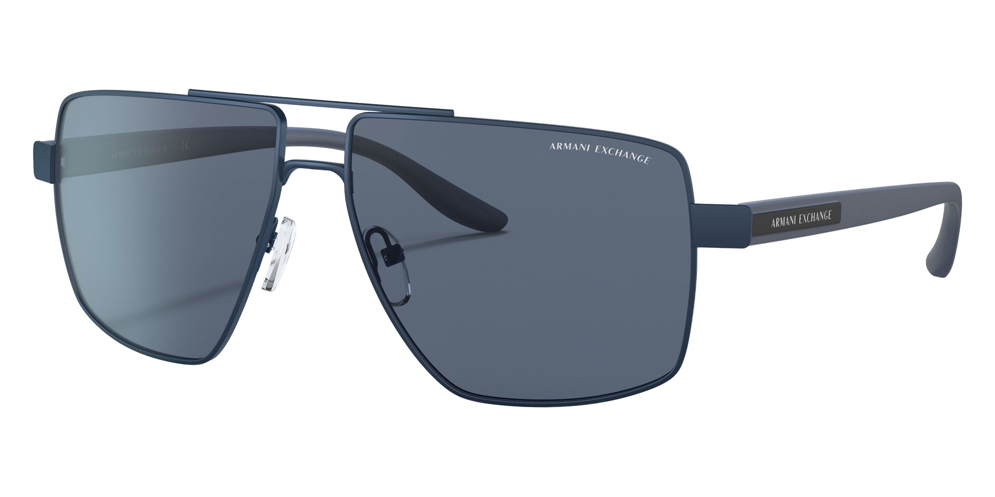 ARMANI EXCHANGE AX2037S 609580 60 - Matte Blue / Blue #id:ax2037s609580_s:100105