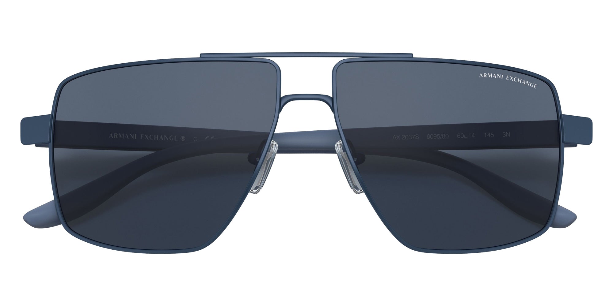 ARMANI EXCHANGE AX2037S 609580 60 - Matte Blue / Blue #id:ax2037s609580_s:100120