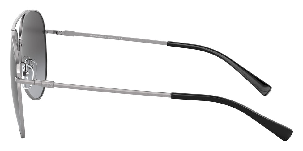 ARMANI EXCHANGE AX2043S 60038G 59 - Shiny Gunmetal / Gray Gradient #id:ax2043s60038g_s:100110