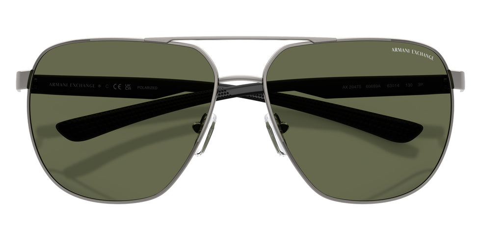 ARMANI EXCHANGE AX2047S 60689A 63 - Shiny Gunmetal #id:ax2047s60689a_s:100100