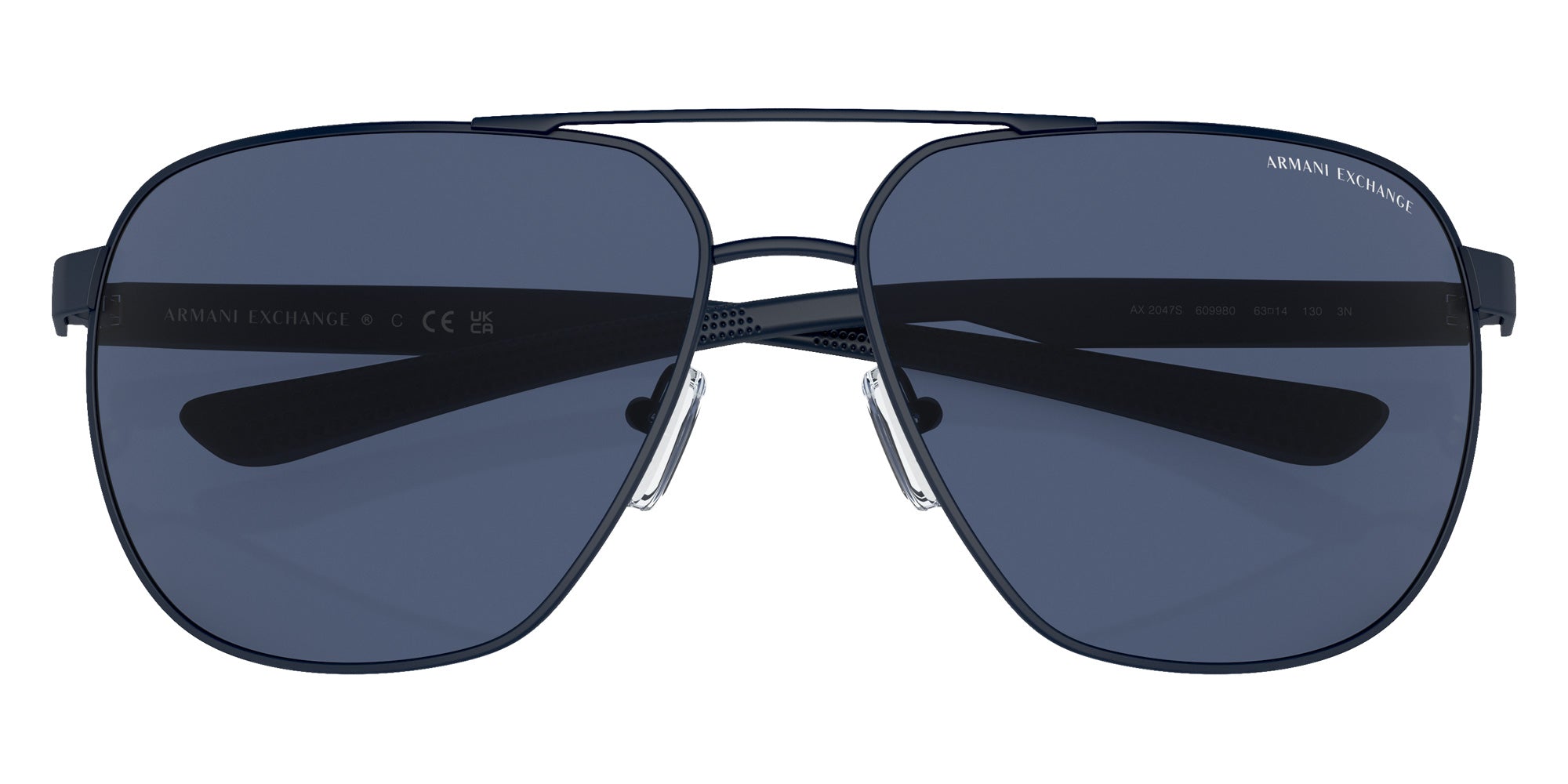 ARMANI EXCHANGE AX2047S 609980 63 - Matte Blue / Dark Blue #id:ax2047s609980_s:100120