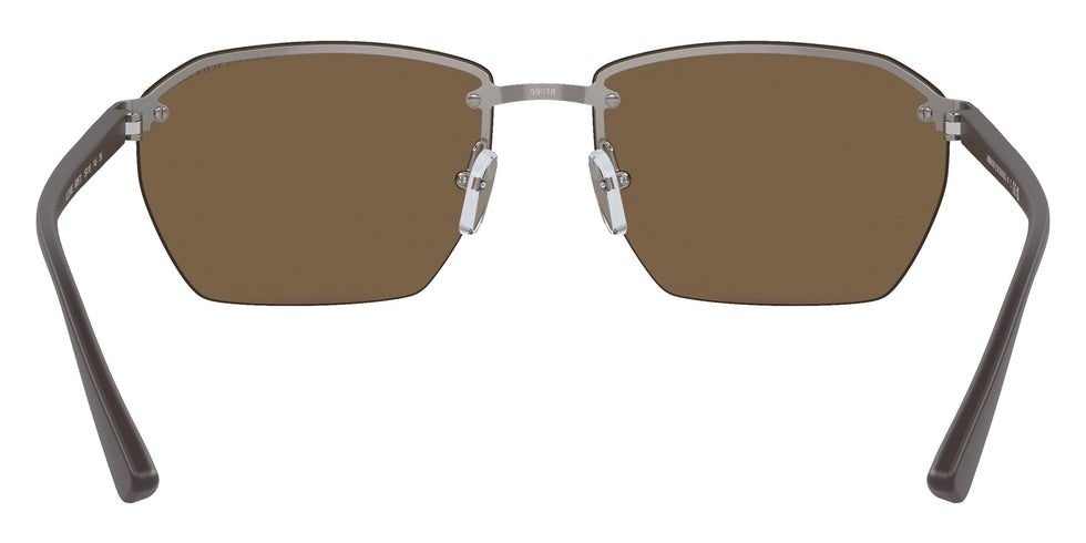 ARMANI EXCHANGE AX2048S 608573 59 - Shiny Gunmetal / Dark Brown #id:ax2048s608573_s:100115