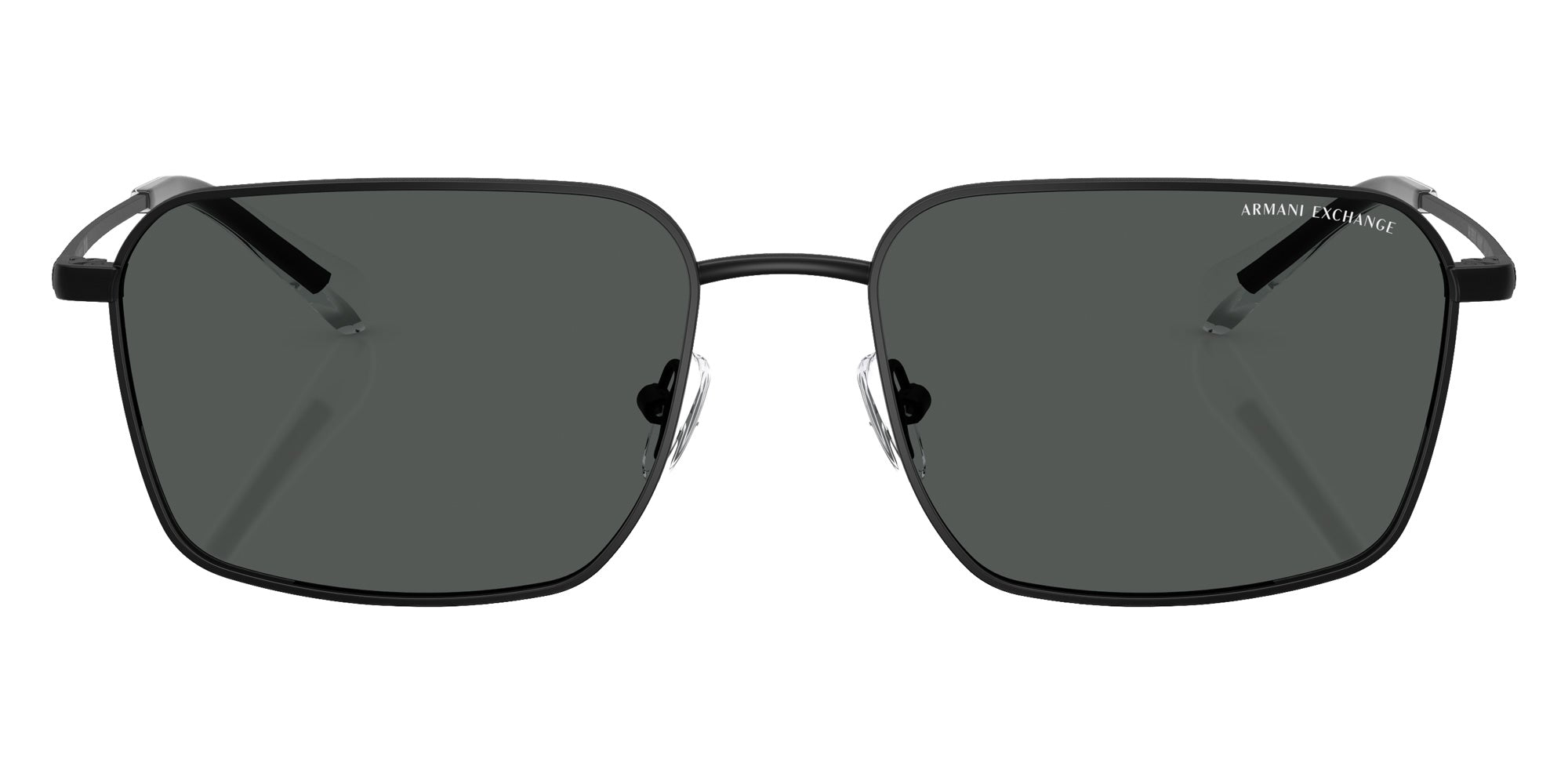 ARMANI EXCHANGE AX2053S 600087 57 - Matte Black / Dark Gray #id:ax2053s600087_s:100100